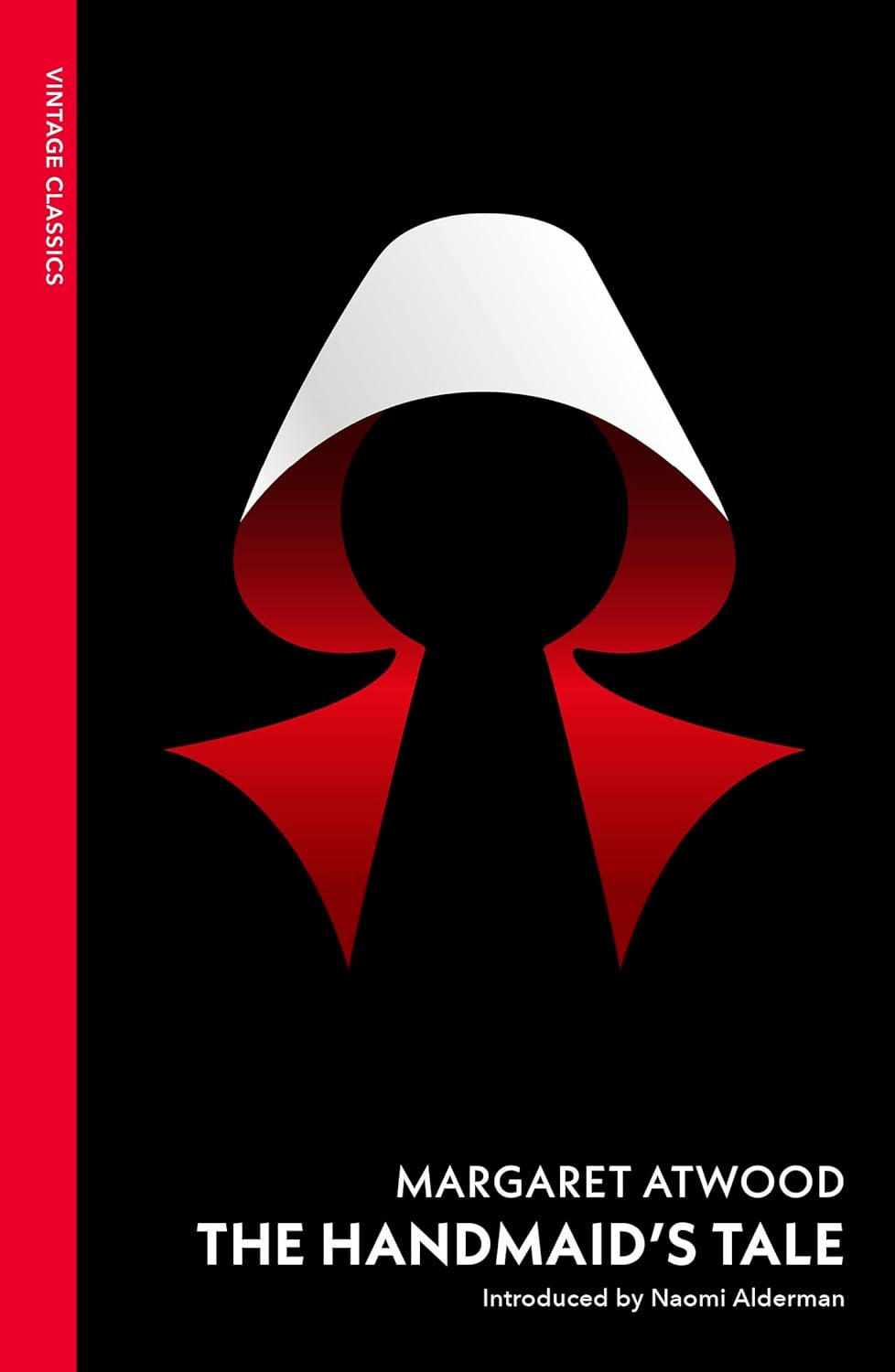 Book cover for Margaret Atwood's *The Handmaid's Tale*.