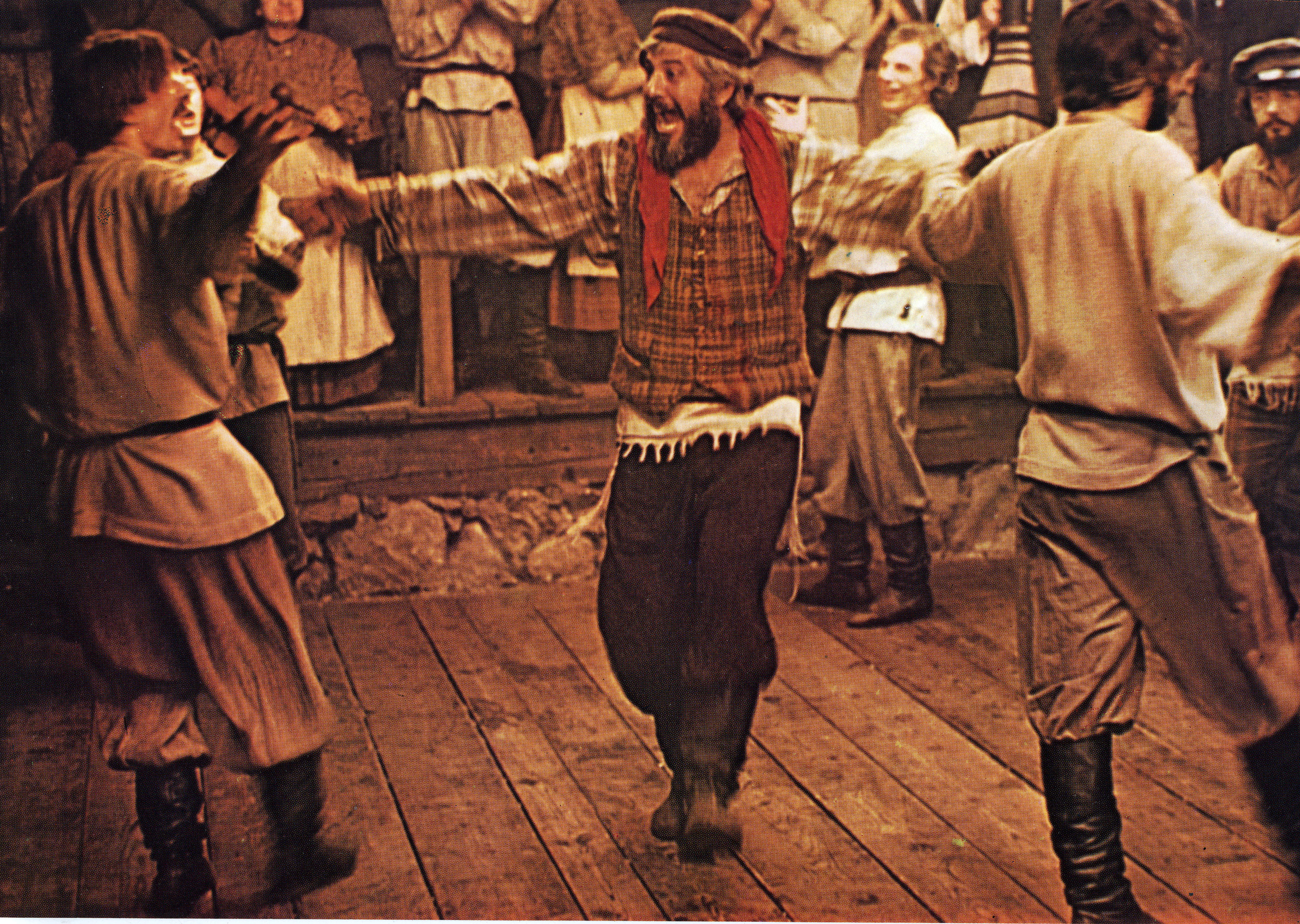 Scene from Fiddler on the Roof starring Topol.